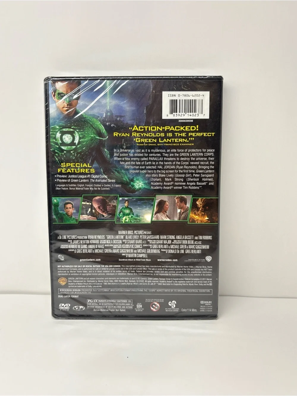 Green Lantern DVD - Green